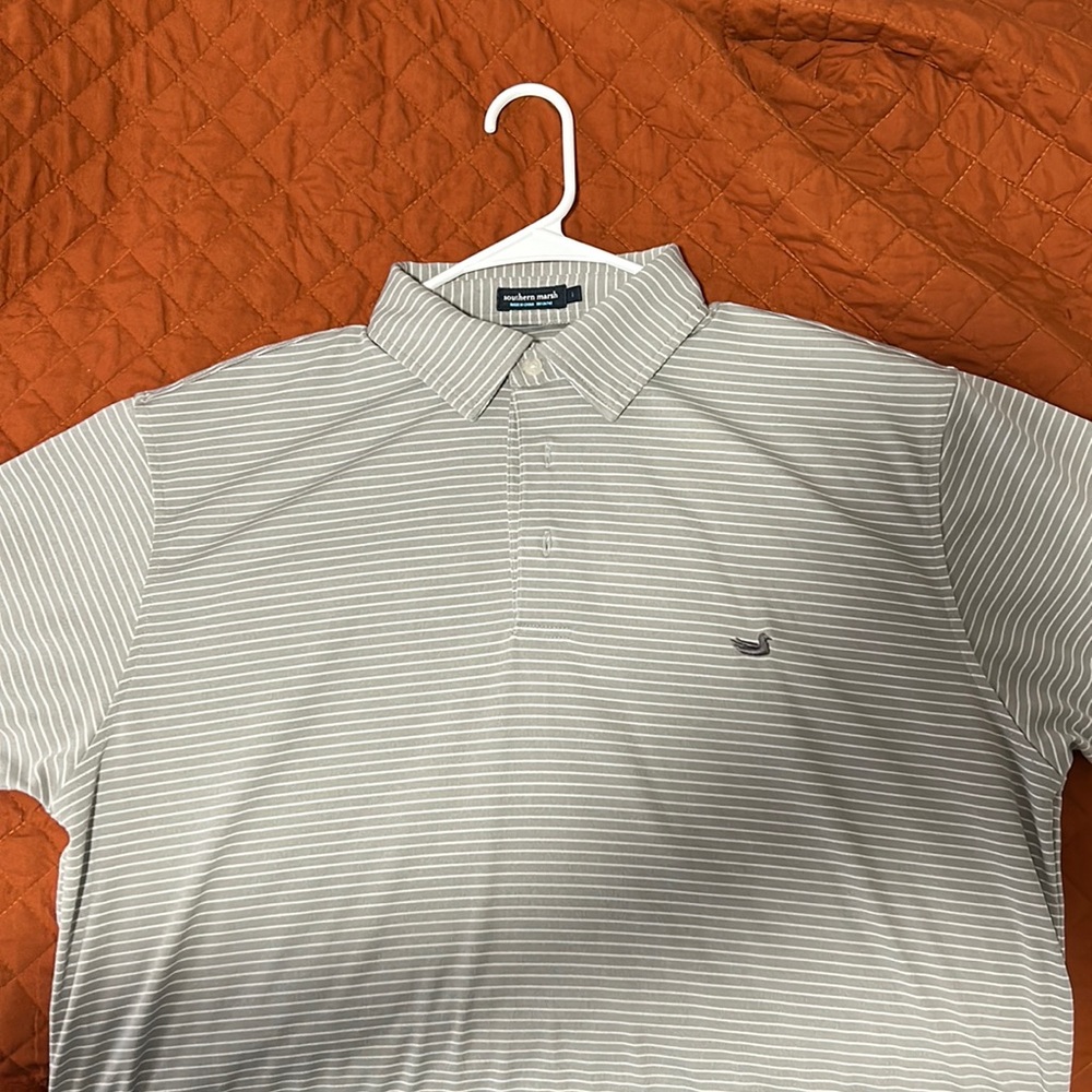 Southern Marsh Striped Polo